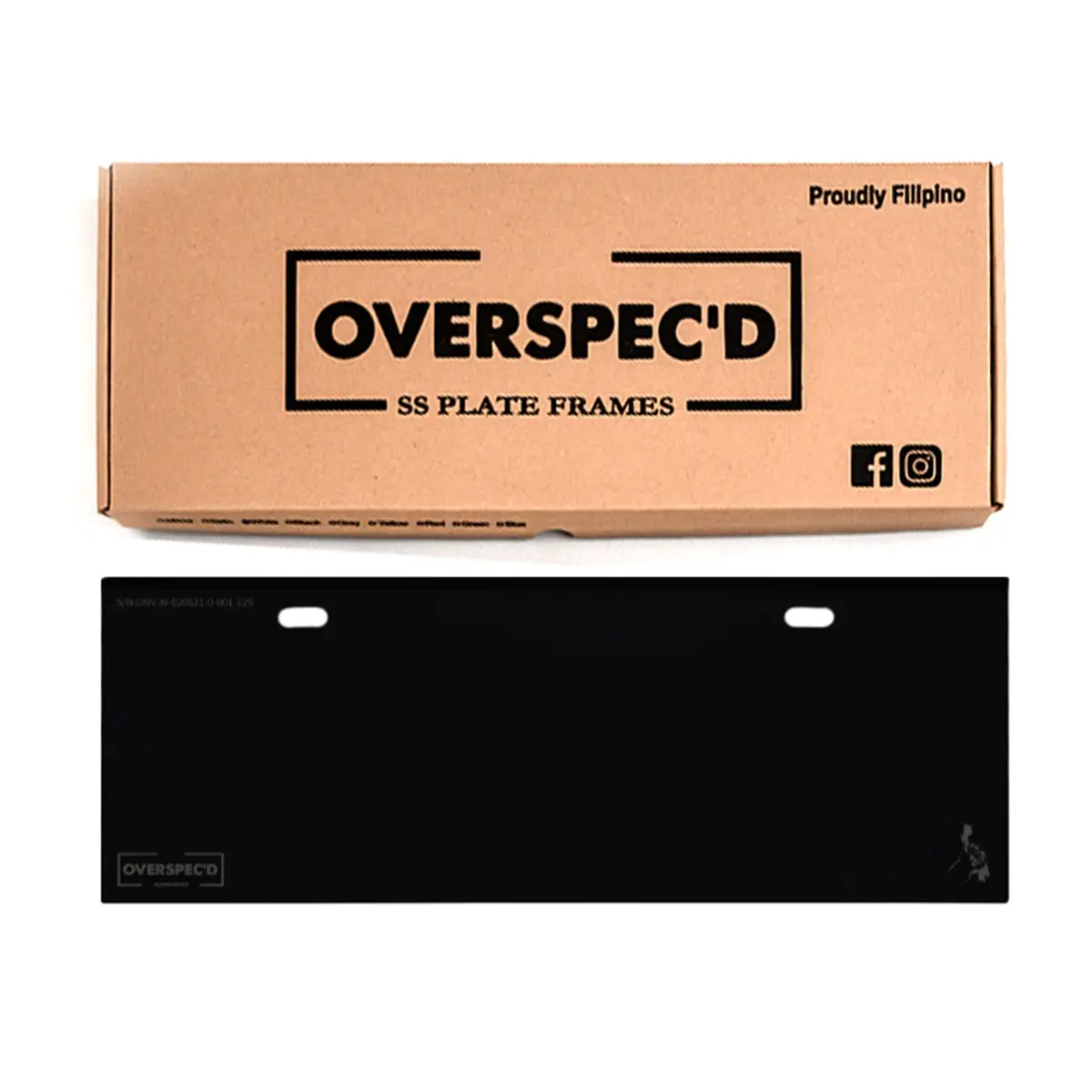 Overspec'd Auto Plate Frame Holder For Byd Seal 5 1