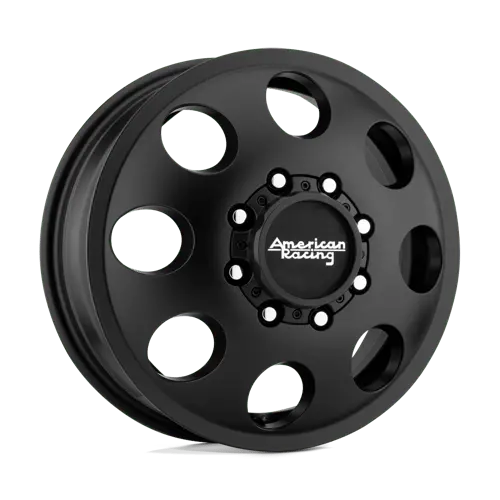 American Racing Baja Drw 17X6.5 8X210 Black Front Wheel Aluminum Wheel 1