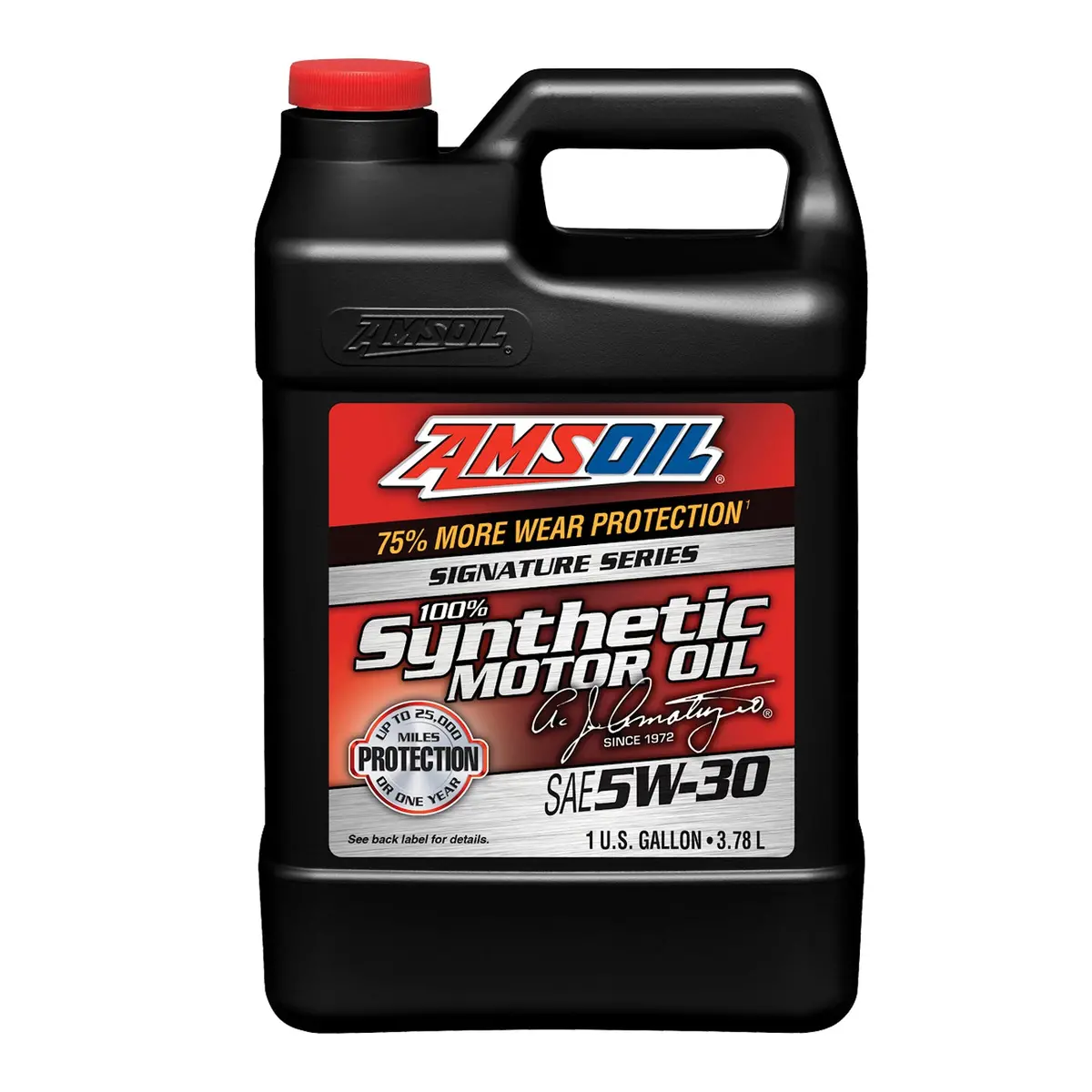 Amsoil 100% Synthetic Gasoline Oil Signature Series 5W30 1 Gallon 1