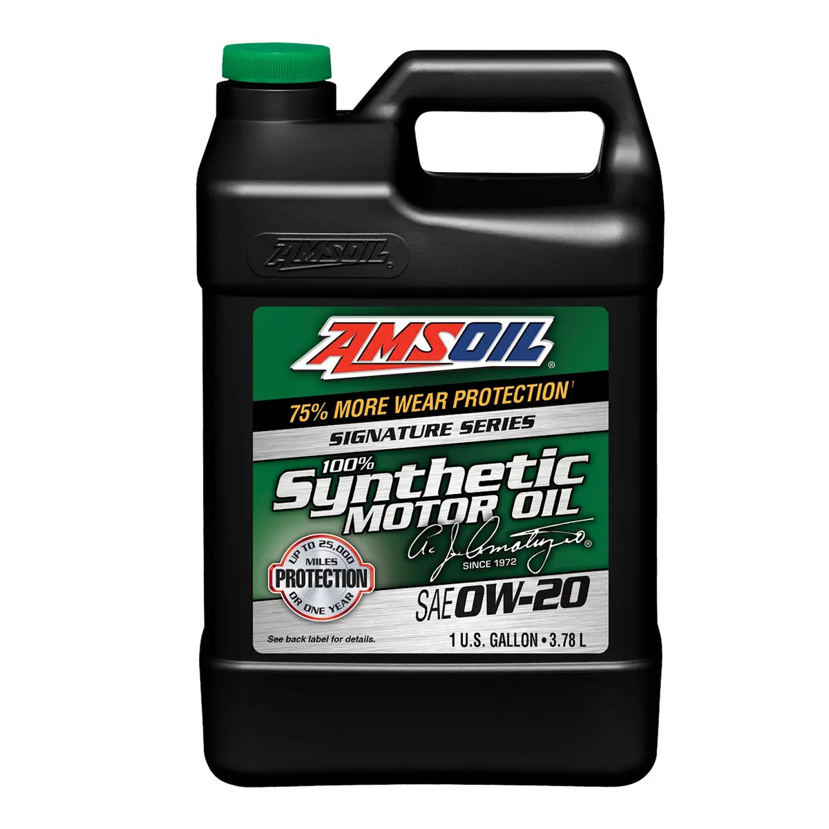 Amsoil 100% Synthetic Gasoline Oil Signature Series 0W20 1 Gallon 1