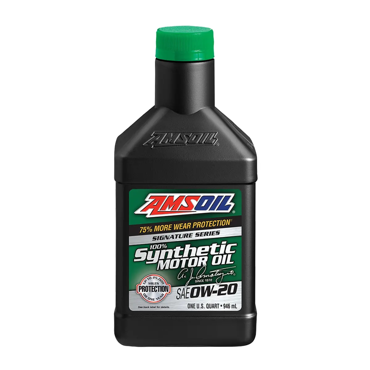 Amsoil 100% Synthetic Gasoline Oil Signature Series 0W20 1 Quart 1