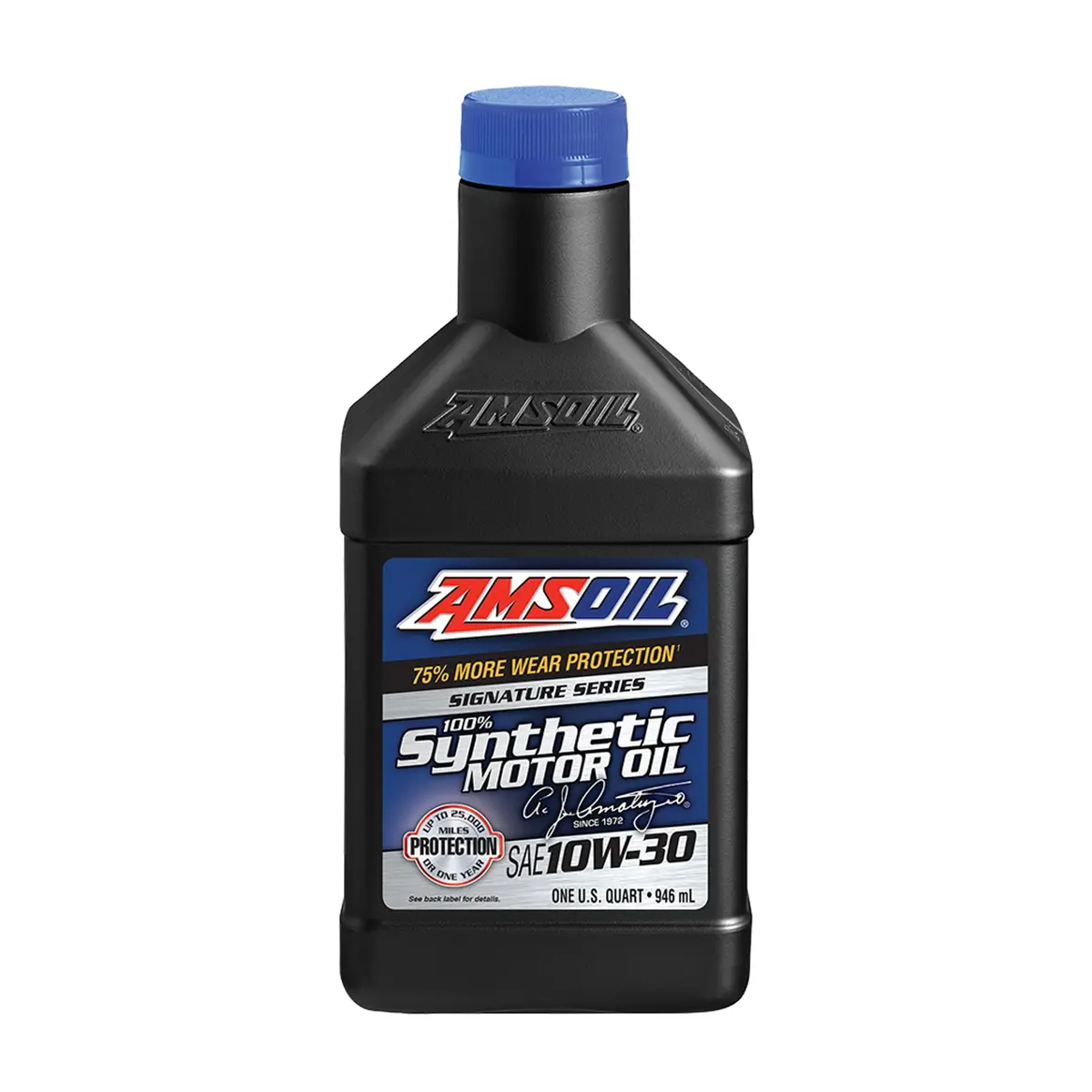 Amsoil 100% Synthetic Gasoline Oil Signature Series 10W30 1 Quart 1