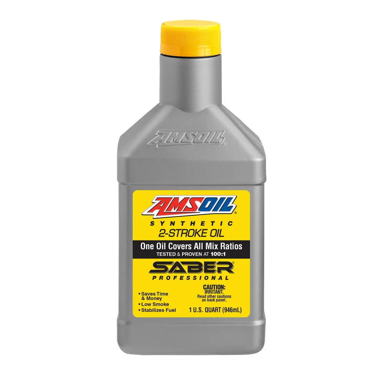 Amsoil 100% Synthetic 2-Stroke Oil Saber Professional 1 Quart 1