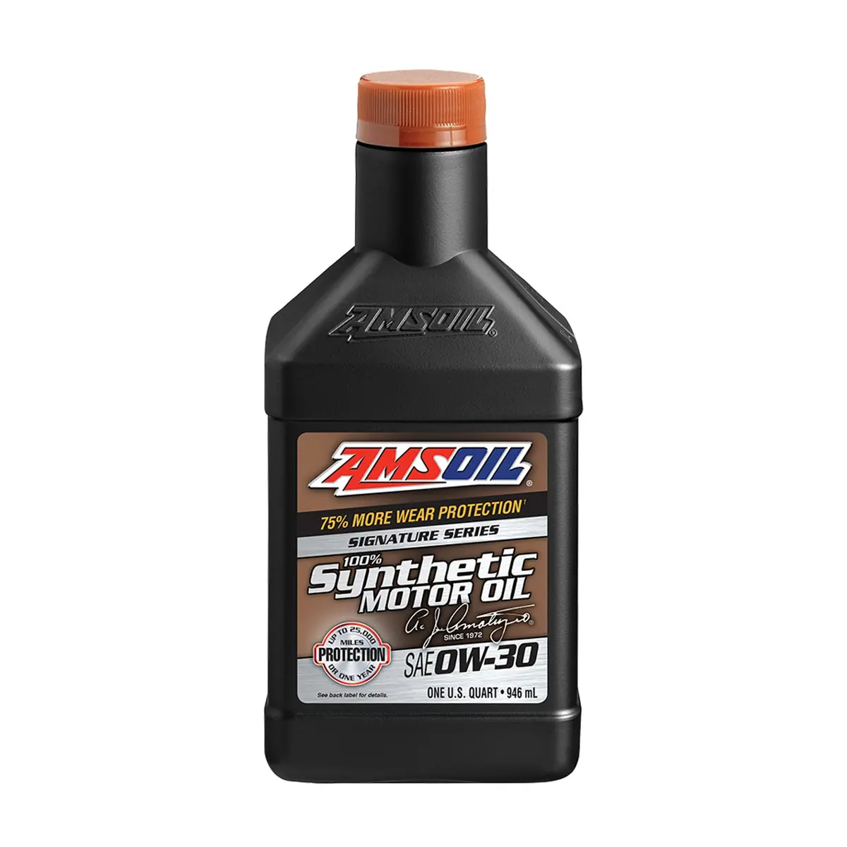 Amsoil 100% Synthetic Gasoline Oil Signature Series 0W30 1 Quart 1