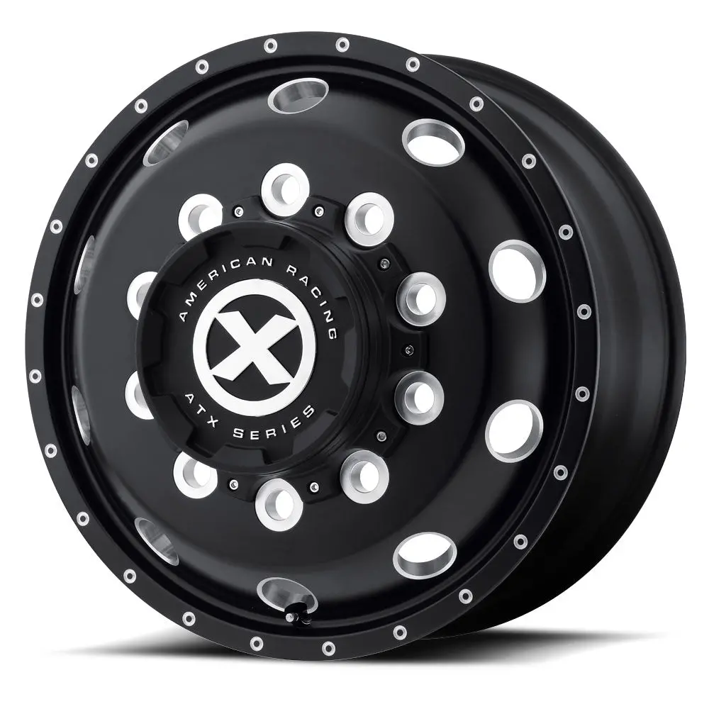 24.5X8.25 Atx 10X285mm Hub Pilot Black "Trex" Front 1