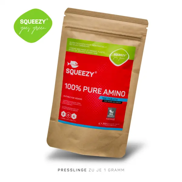 Squeezy 100% Pure Amino Tablets 100G 1