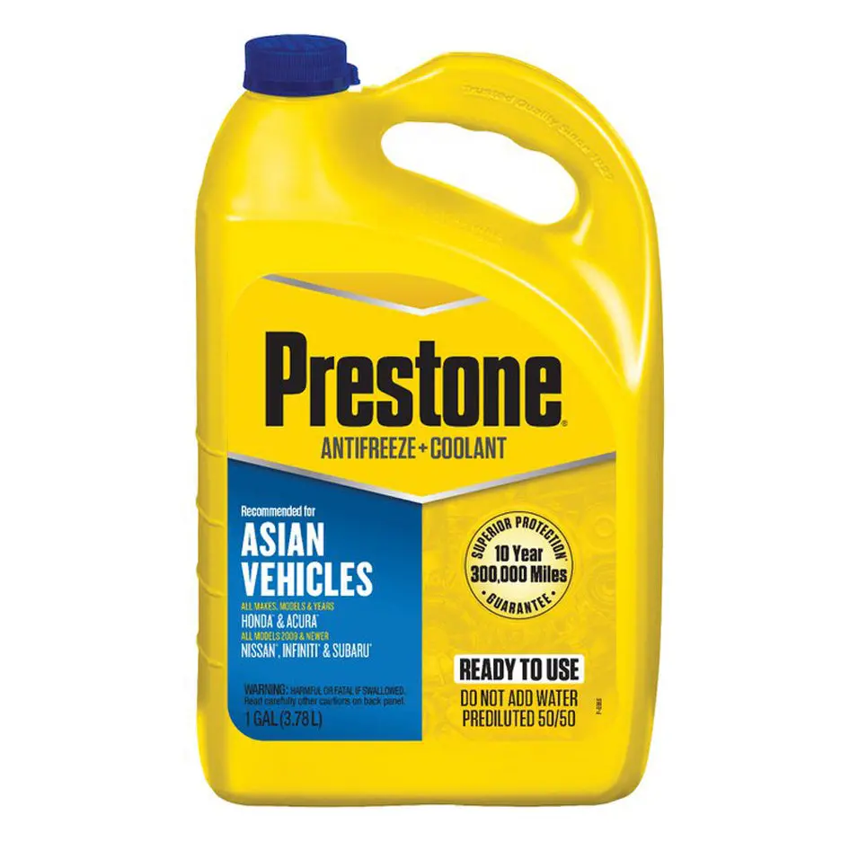 Prestone Asian Coolant Ready To Use Blue 3.8 Liters 1