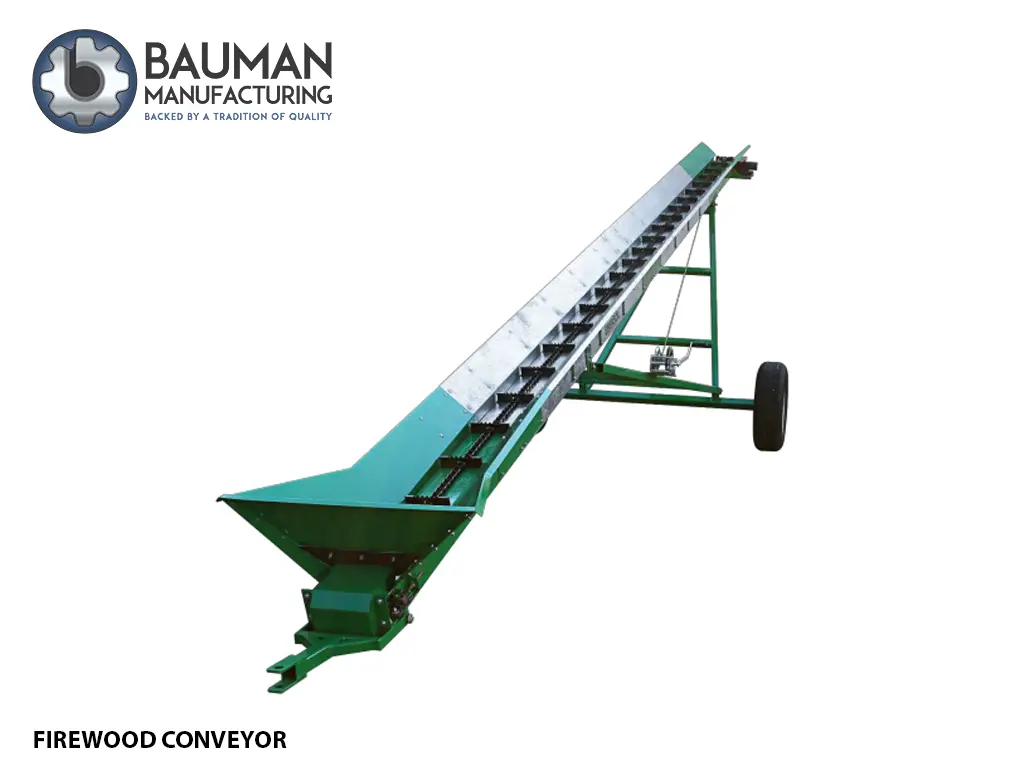 Bauman Manufacturing Firewood Conveyor 1