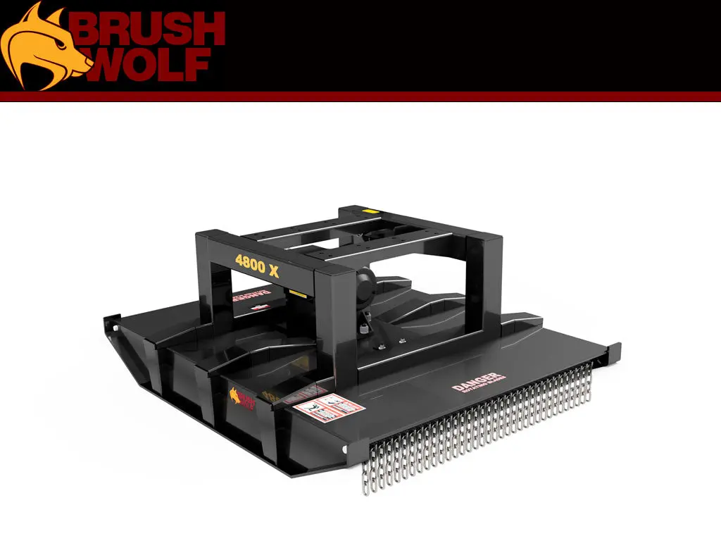 Brush Wolf Standard Duty Brush Cutter For Mini Excavators 1