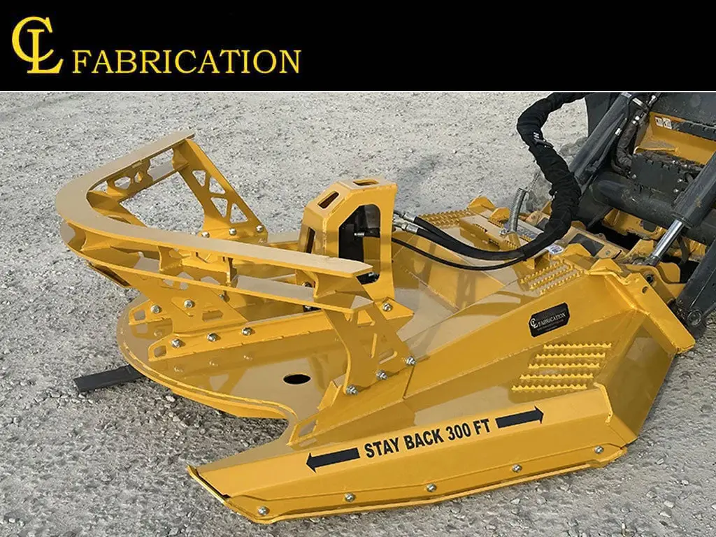 Cl Fabrication Brush Cutter For Skid Steer 1