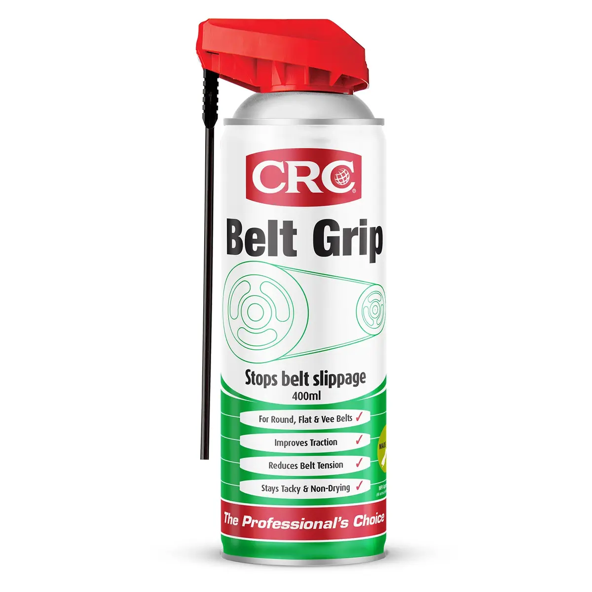 Crc Belt Grip - Improves Belt Traction 400Ml 1