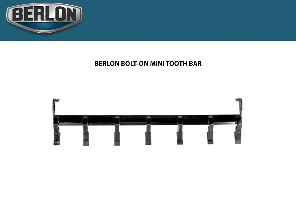 Berlon Bolt-On Mini Tooth Bar 1