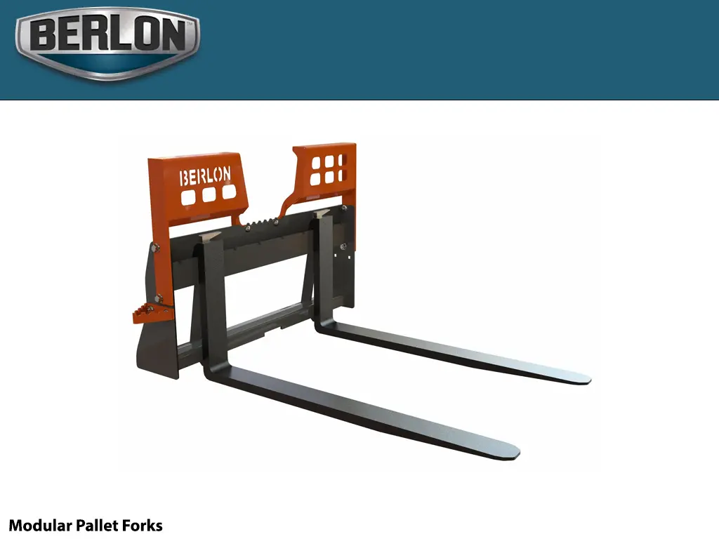 Berlon Class Ii Modular Pallet Forks For Skid Steers 1