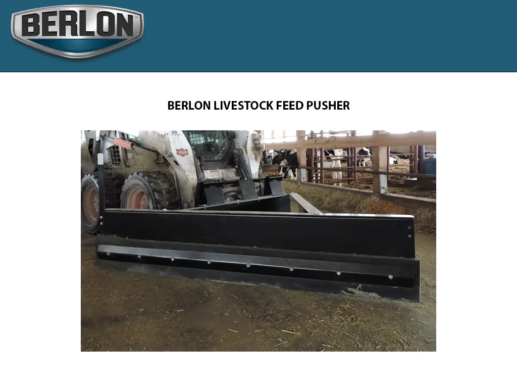 Berlon Livestock Feed Pusher 1
