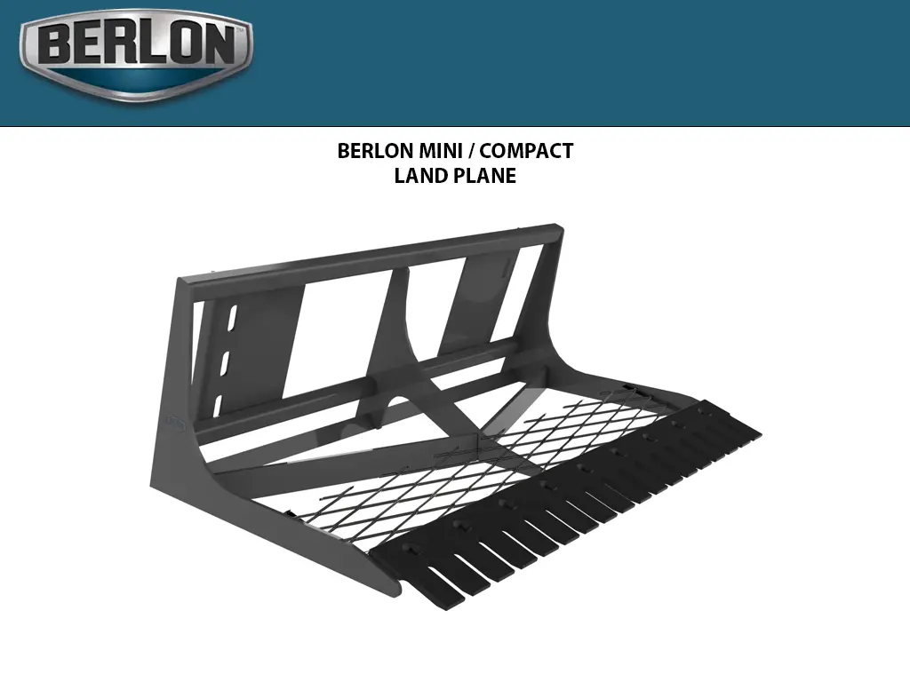 Berlon Mini Loader / Compact Tractor Land Plane 1