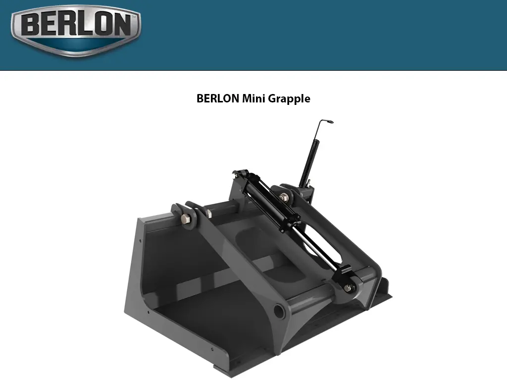 Berlon Mini Grapple For Mini Loaders 1