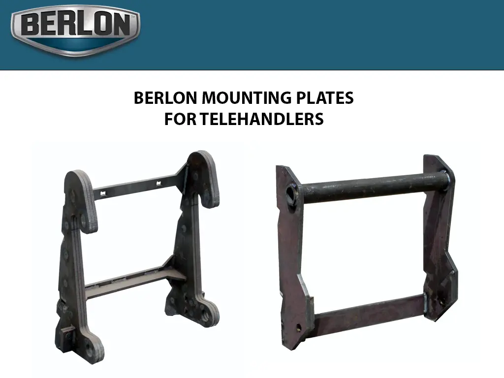 Berlon Mounting Plates For Telehandlers 1