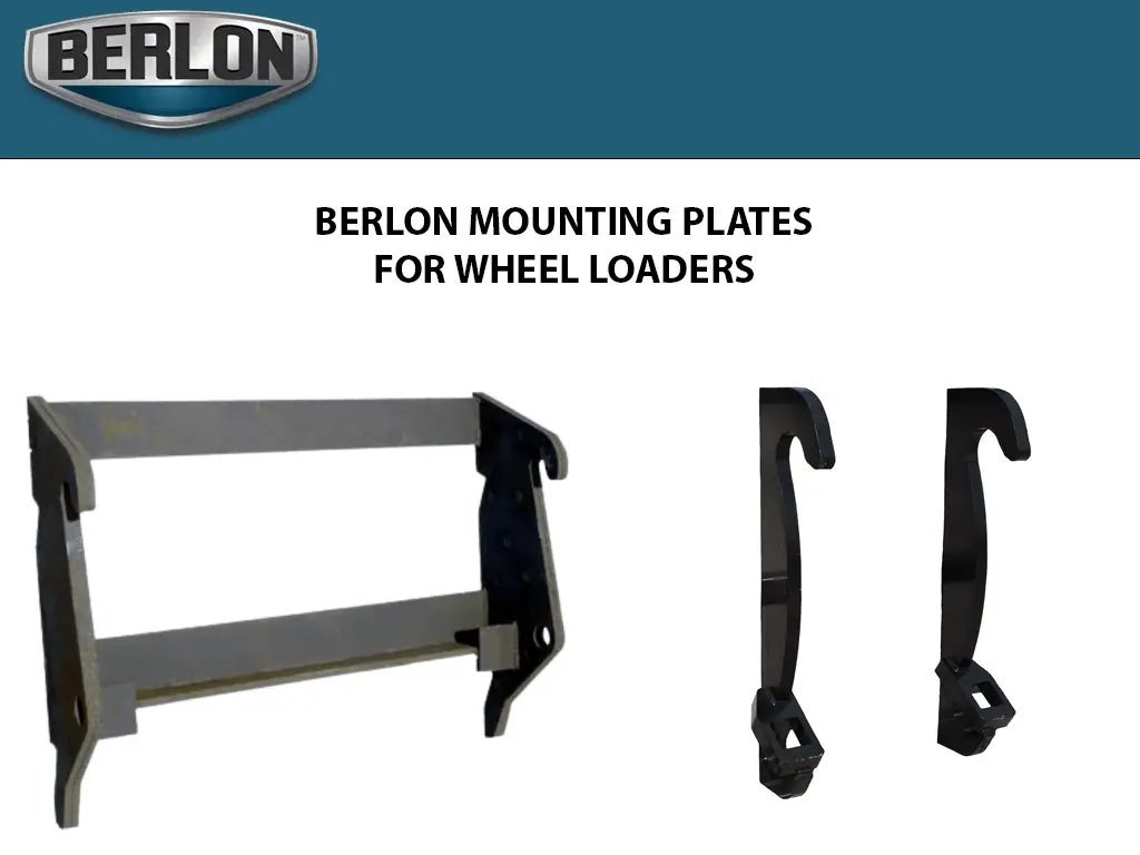 Berlon Mounting Plates For Wheel Loaders 1