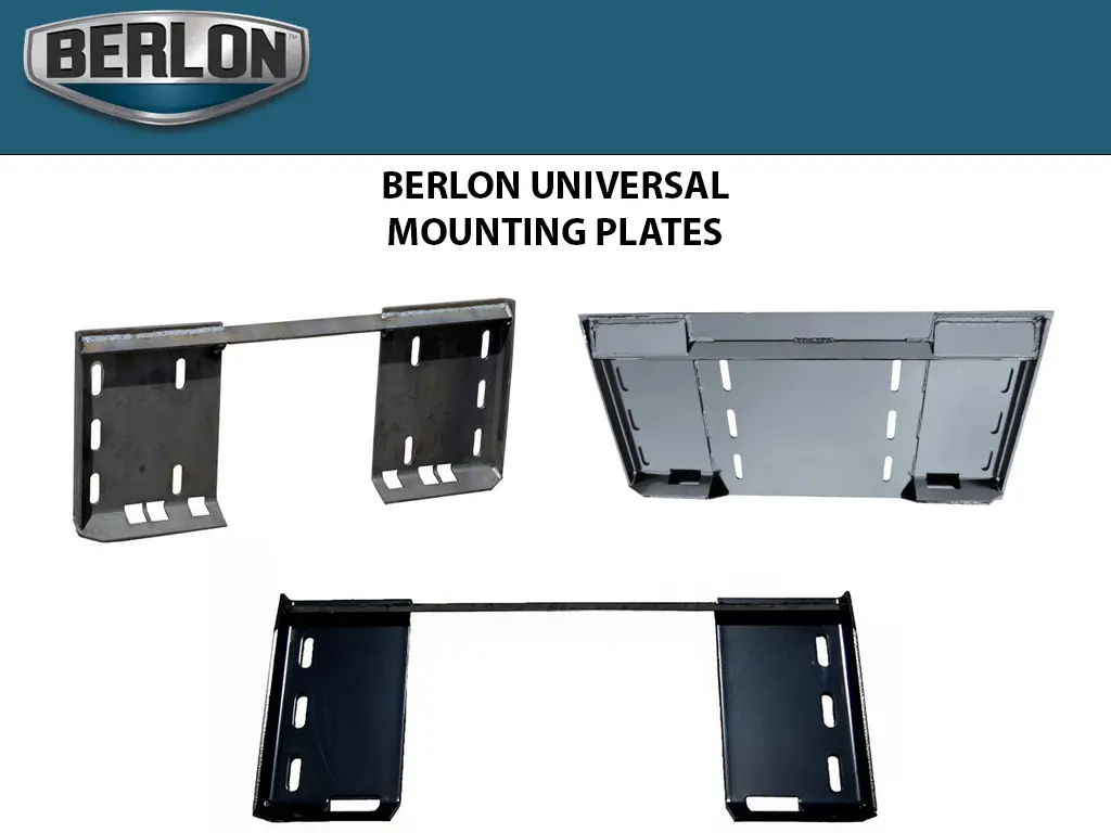 Berlon Universal Skid Steer Loader Mounts 1
