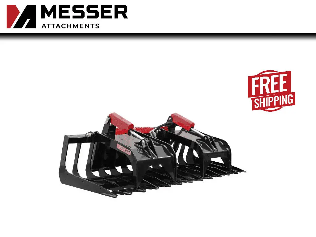 Messer Brush Grapple For Skid Steer 1