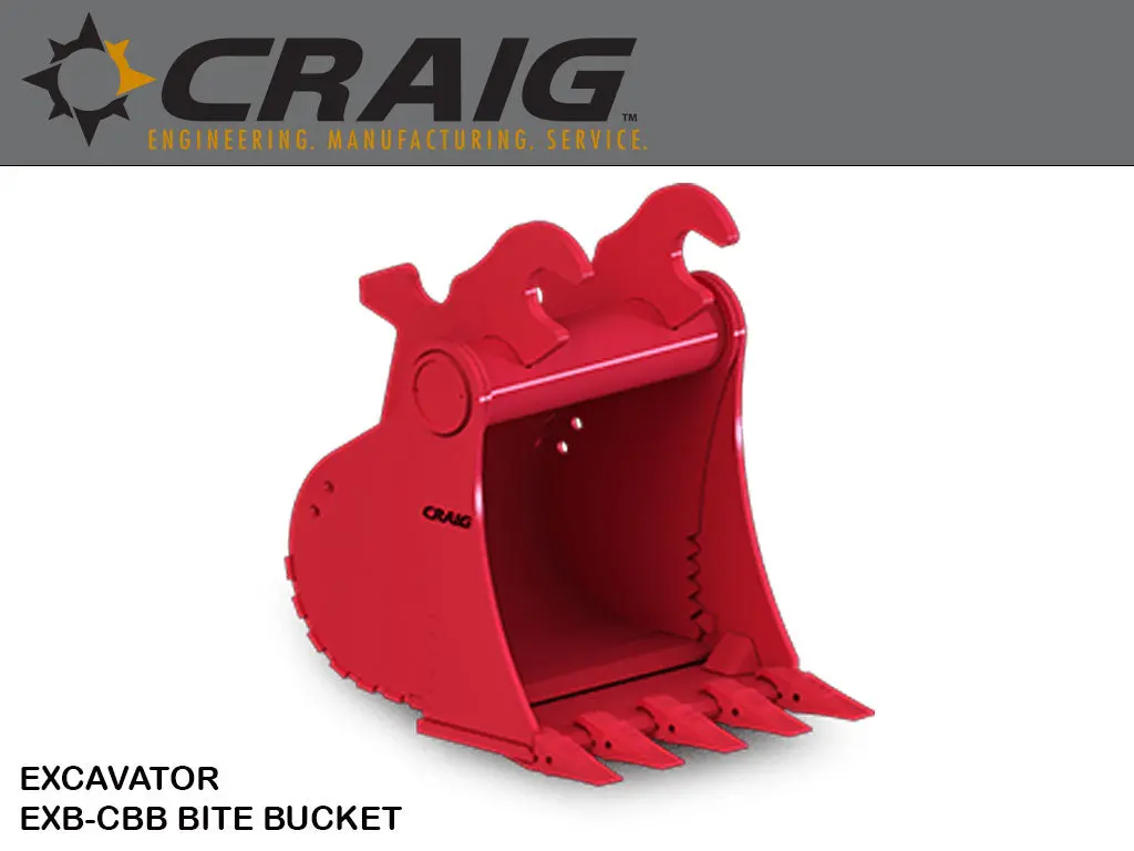 Craig 4-N-1 Bite Bucket 8Mt To 20Mt Machines 1