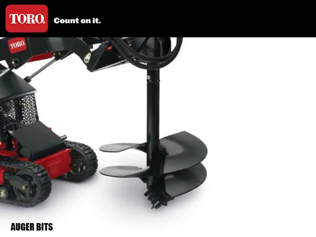 Toro Dingo Auger Bits For Mini Loaders 1