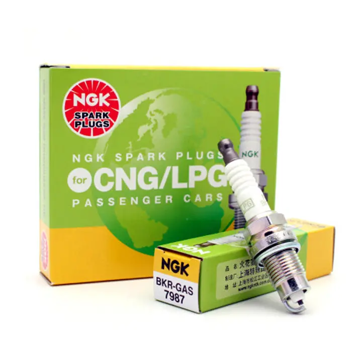 Ngk Standard Spark Plug Bkr-Gas Pack Of 4Pcs. 1