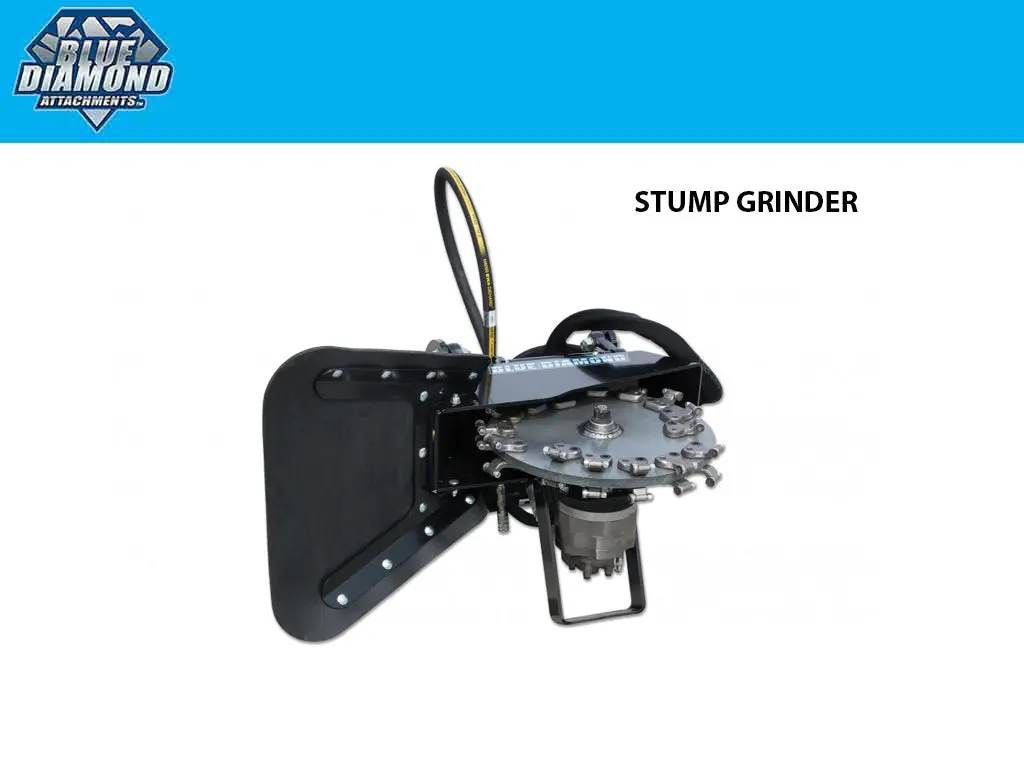 Blue Diamond Extreme Duty Stump Grinder For Skid Steers 1