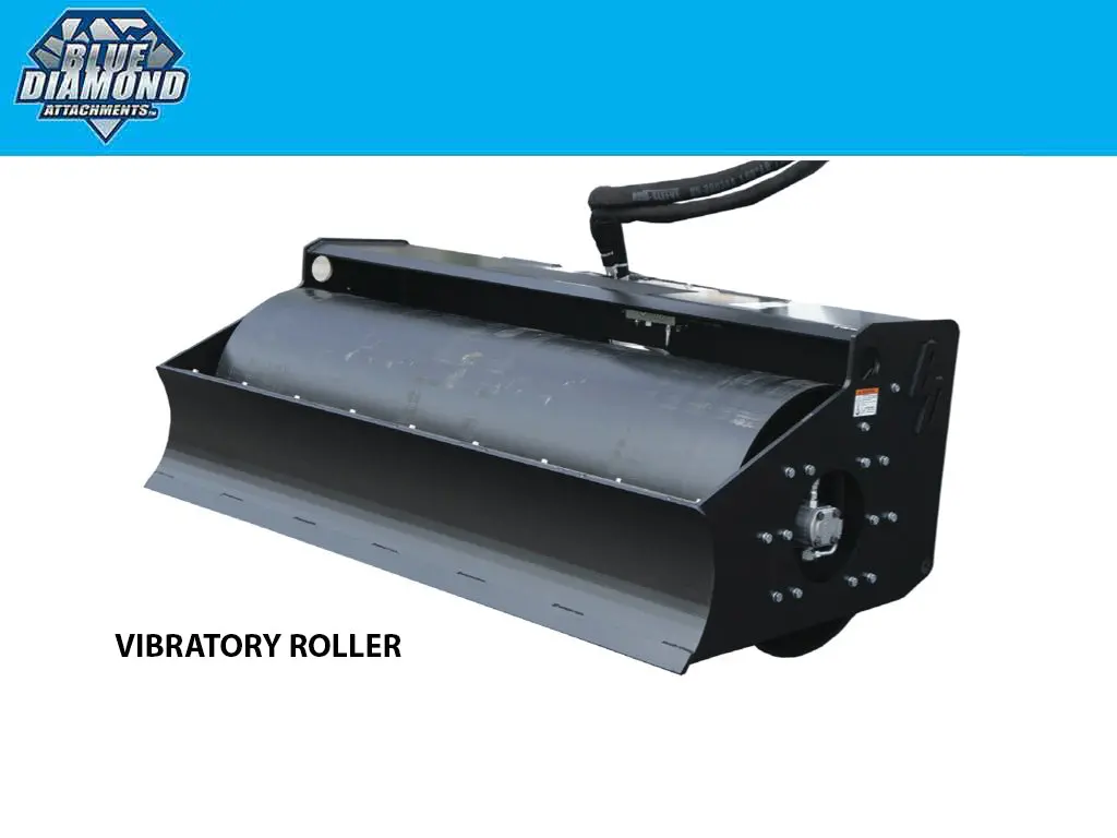Blue Diamond Vibratory Roller For Skid Steer 1
