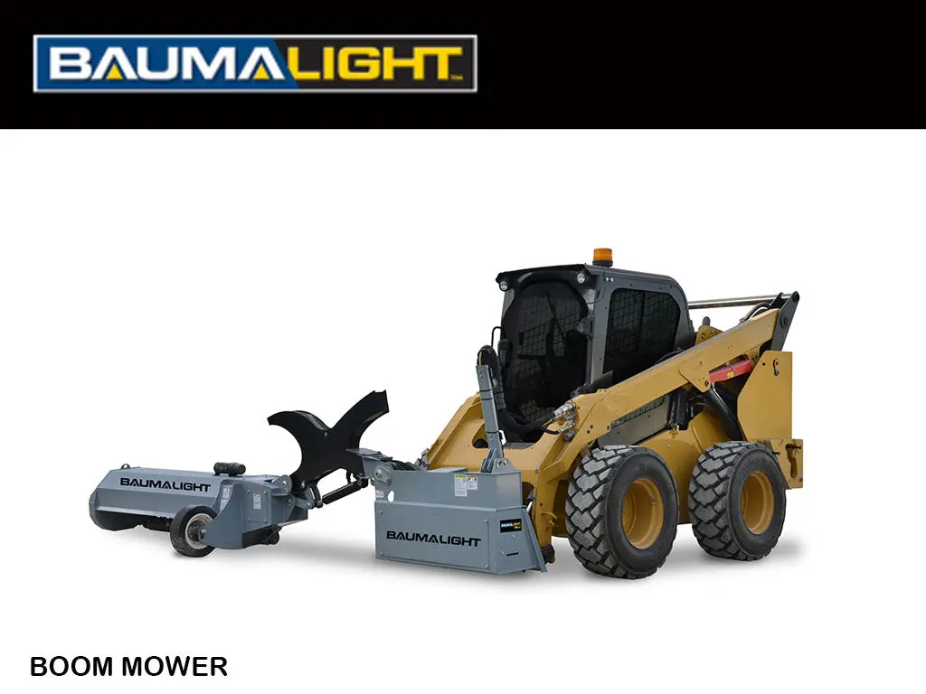 Baumalight Boom Mower For Skid Steer 1