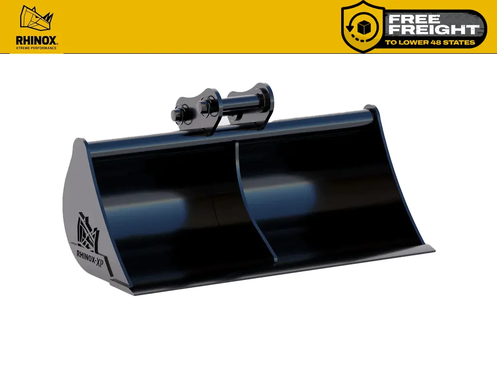 Rhinox Ditching And Grading Buckets For 1Mt Class Excavators (1500 To 2500 Lbs.) 1
