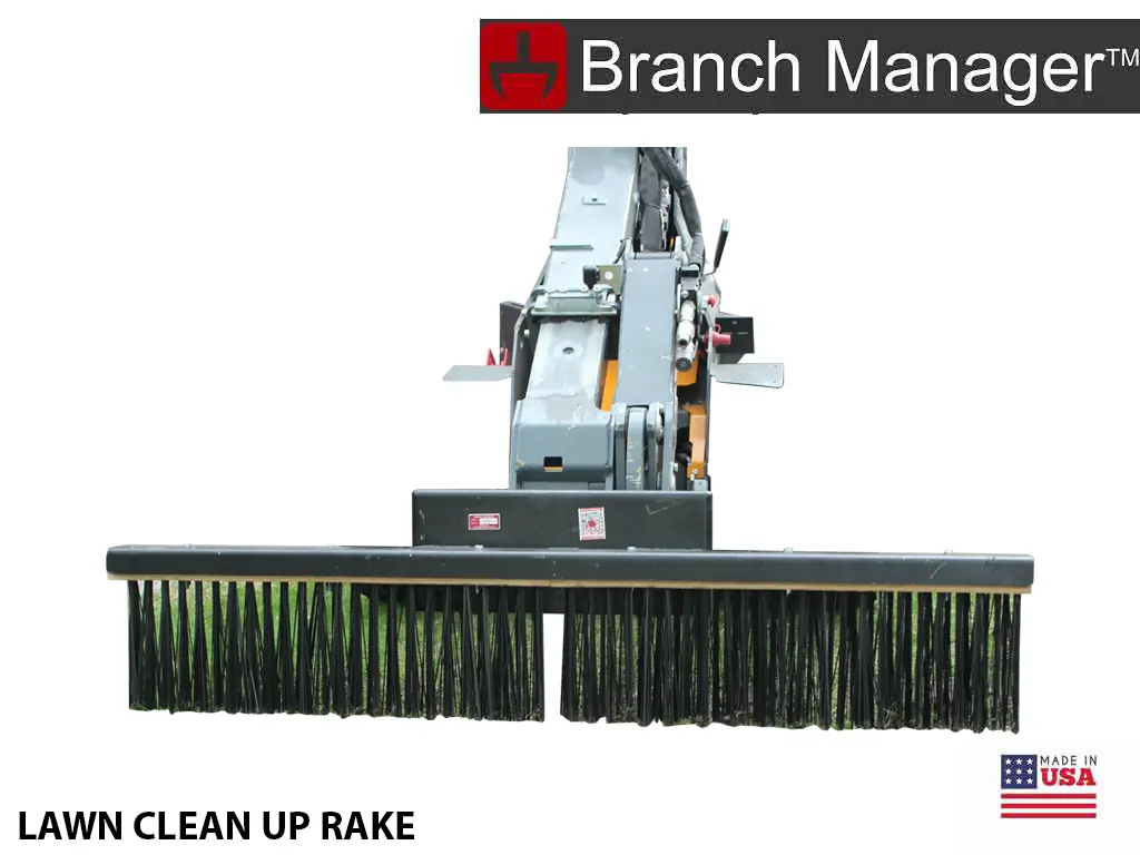 Branch Manager Lawn Clean Up Hitch Rake 1
