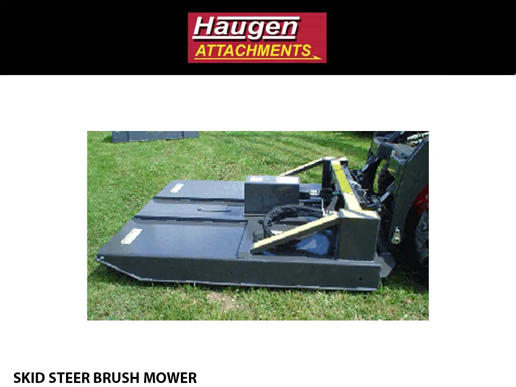 Haugen Brush Mowers For Skid Steers 1