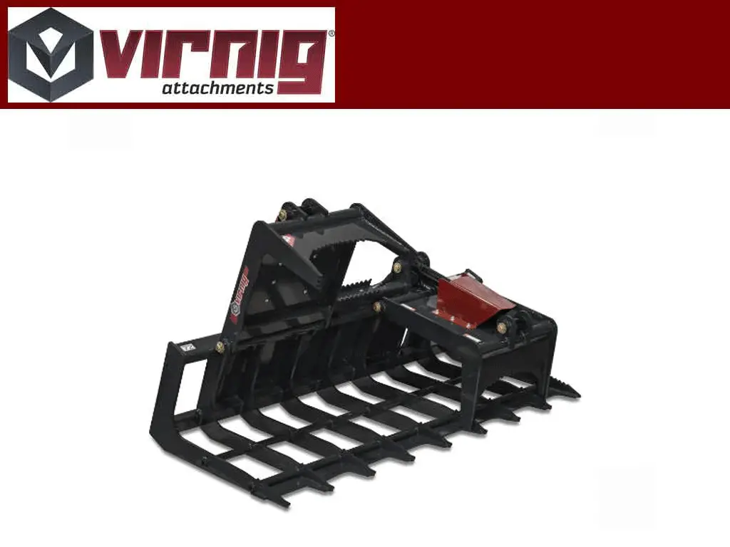 Virnig V40 Skeleton Grapple For Skid Steer Loaders 1