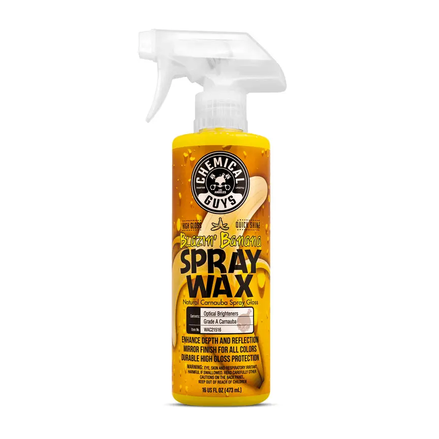 Chemical Guys Blazin' Banana Carnauba Spray Wax 16Oz. 1