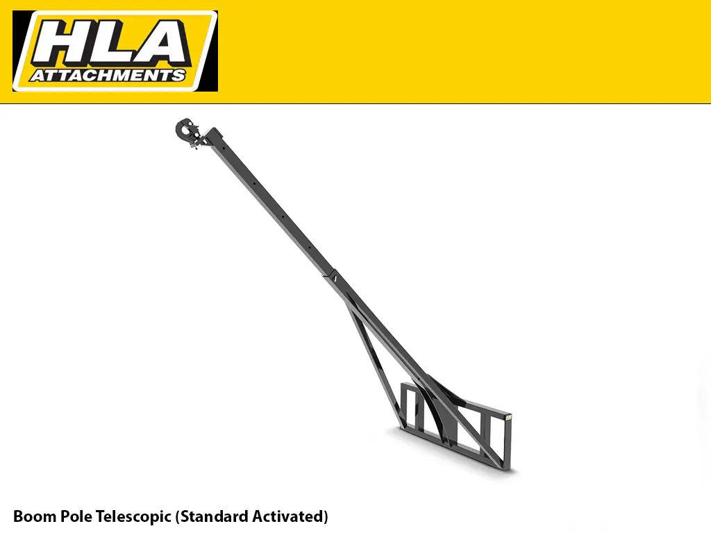 Hla Boom Pole Telescopic (Standard Activated) For Skid Steer 1