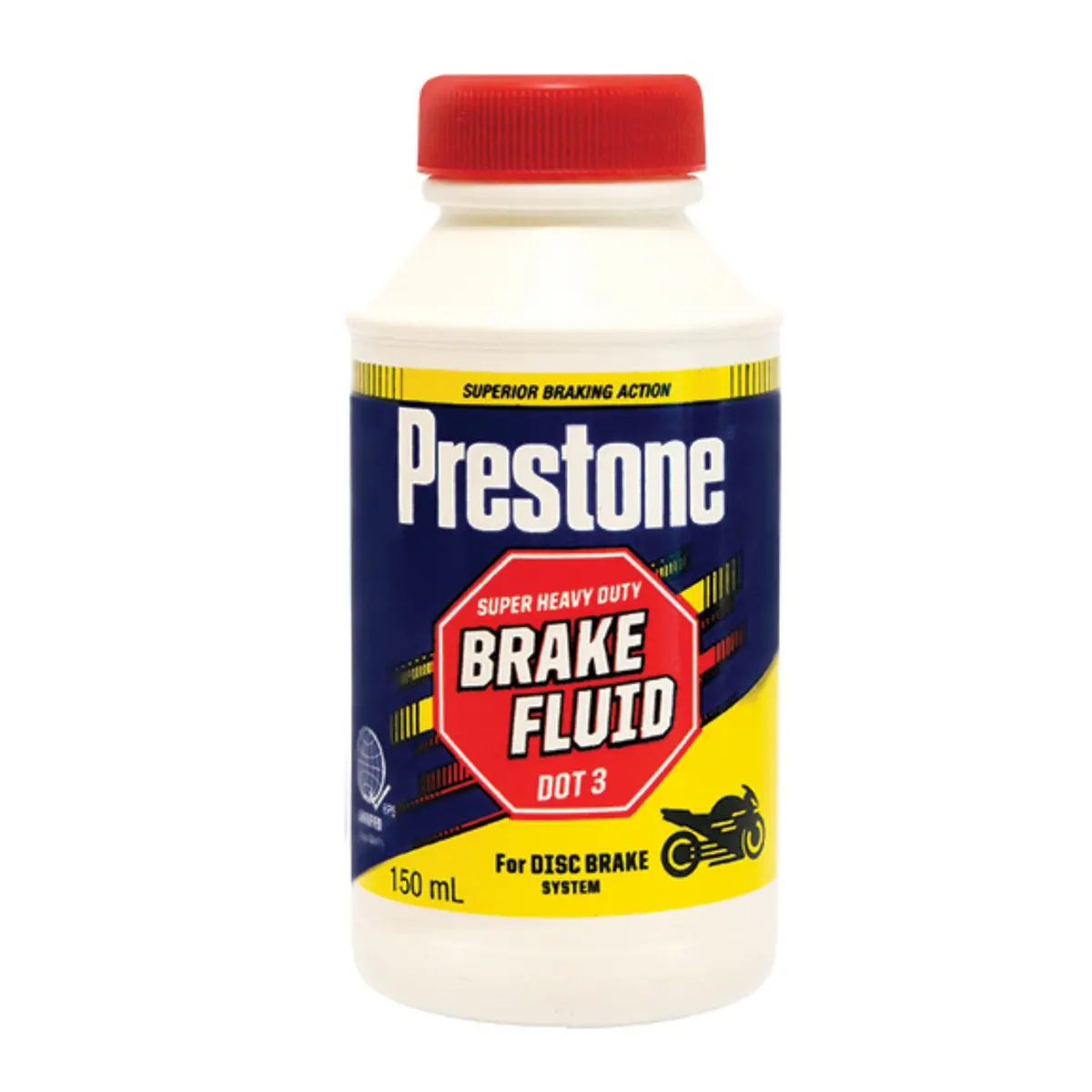 Prestone Brake Fluid Dot 3 For Motorcycle 150Ml 1