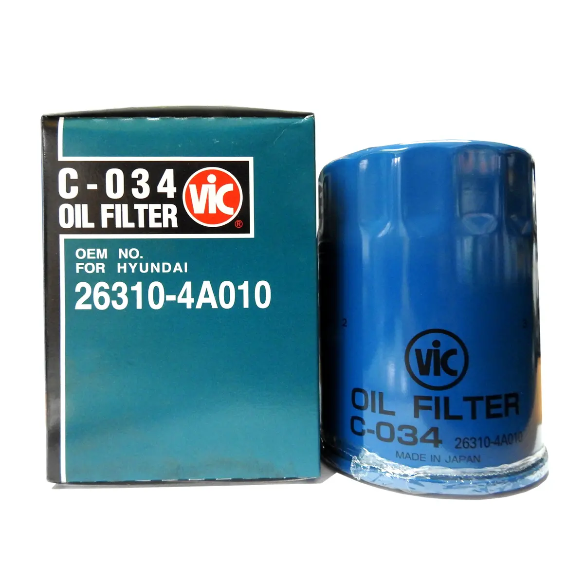 Vic Oil Filter C-034 For Hyundai Starex, Kia Sorento 1