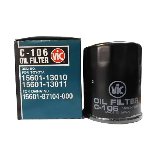 Vic Oil Filter C-106 For Toyota Tamaraw Gl Gas, Lite Ace 5K 1