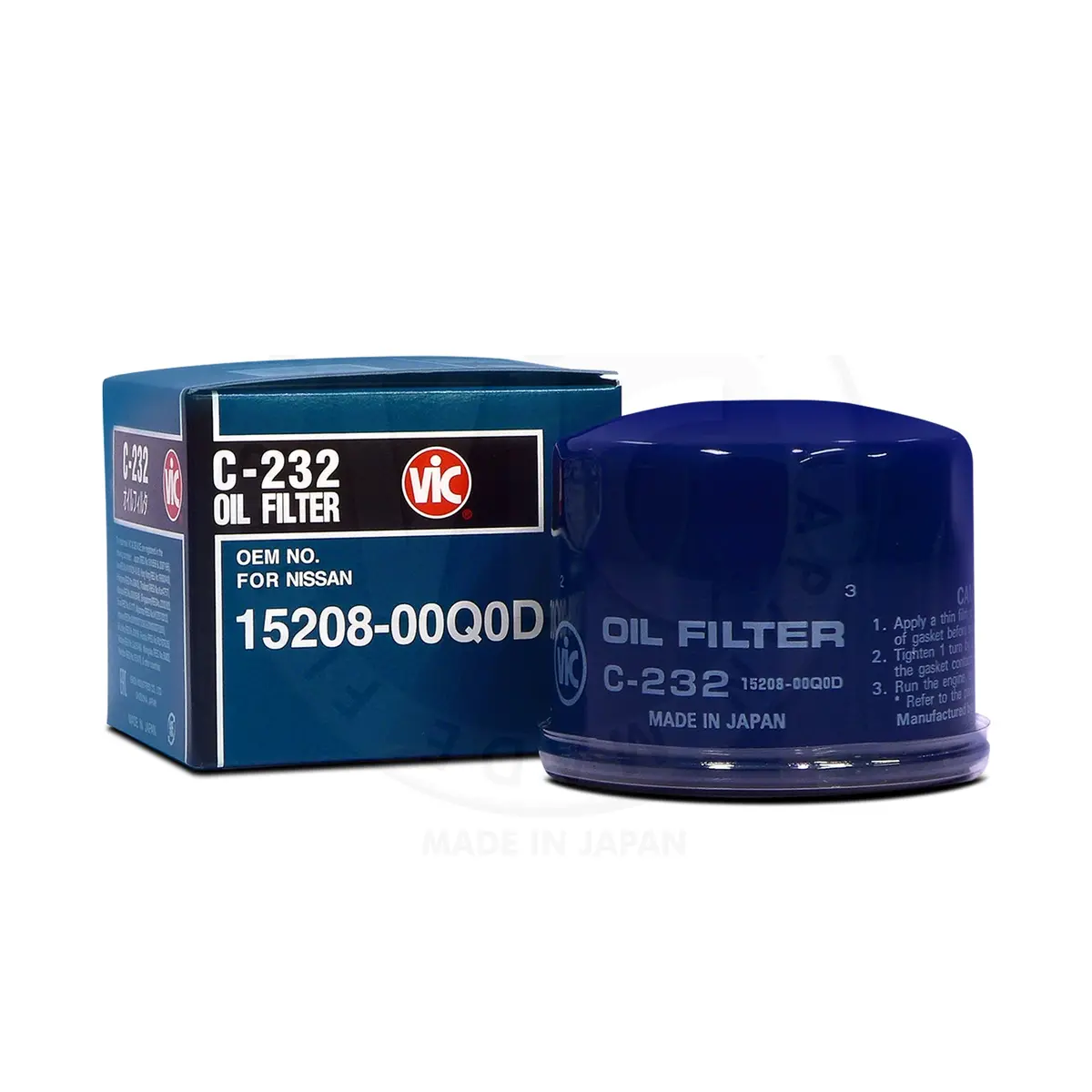 Vic Oil Filter C-232 For Honda Cr-V 1