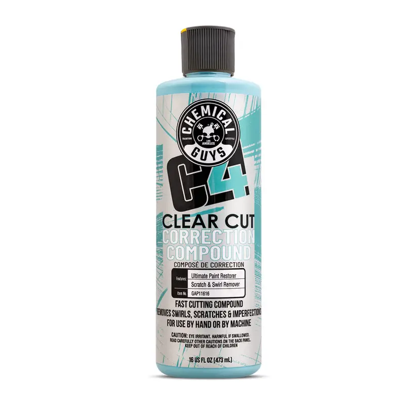 Chemical Guys C4 Clear Cut Correction Compound 16Oz. 1