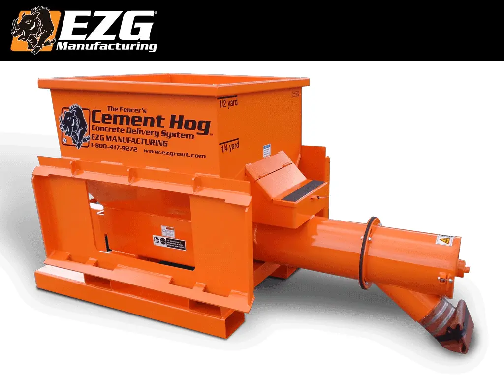 Ezg Cement Hog For Skid Steer Loaders 1