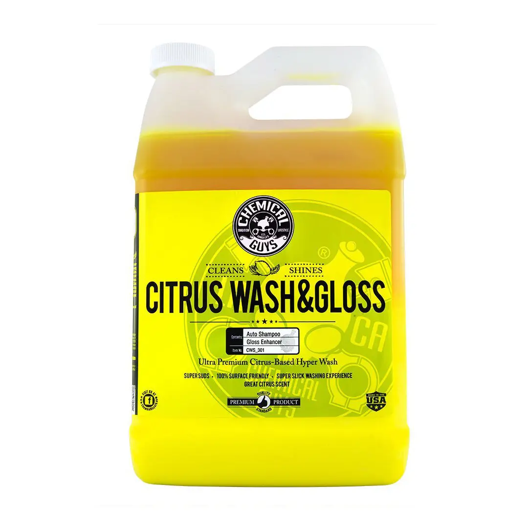 Chemical Guys Citrus Wash & Gloss Concentrated Auto Shampoo 1Gallon 1