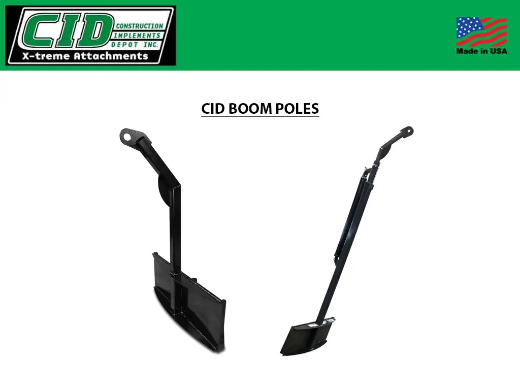Cid Boom Poles For Skid Steers 1