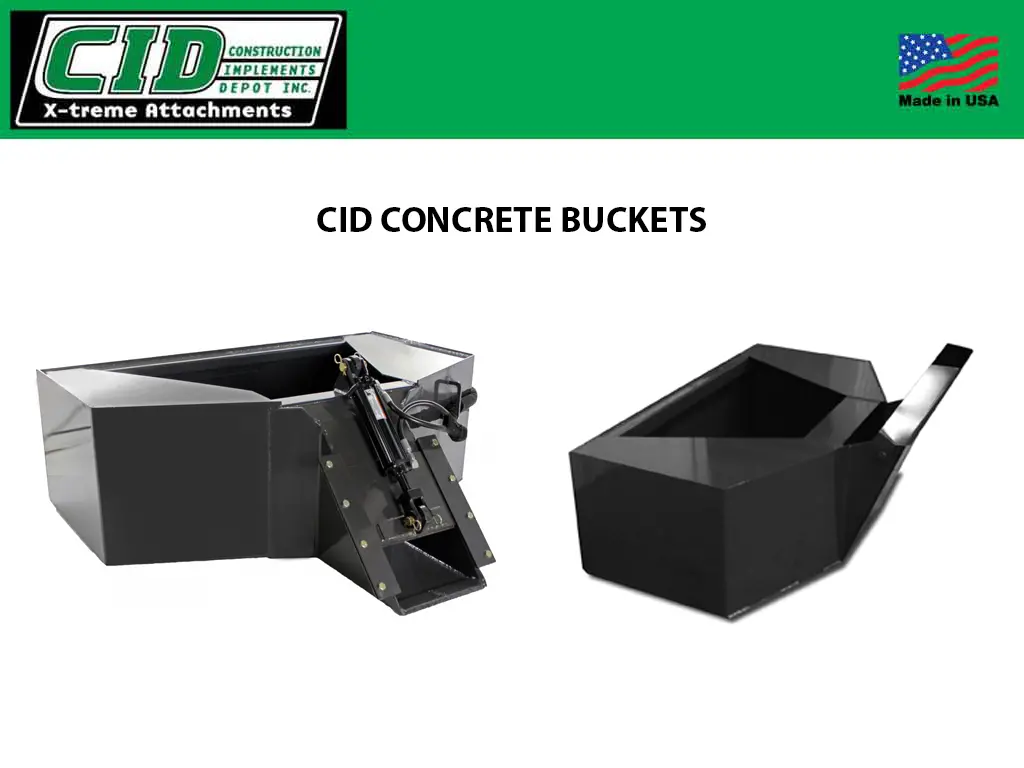 Cid Concrete Buckets For Skid Steers 1