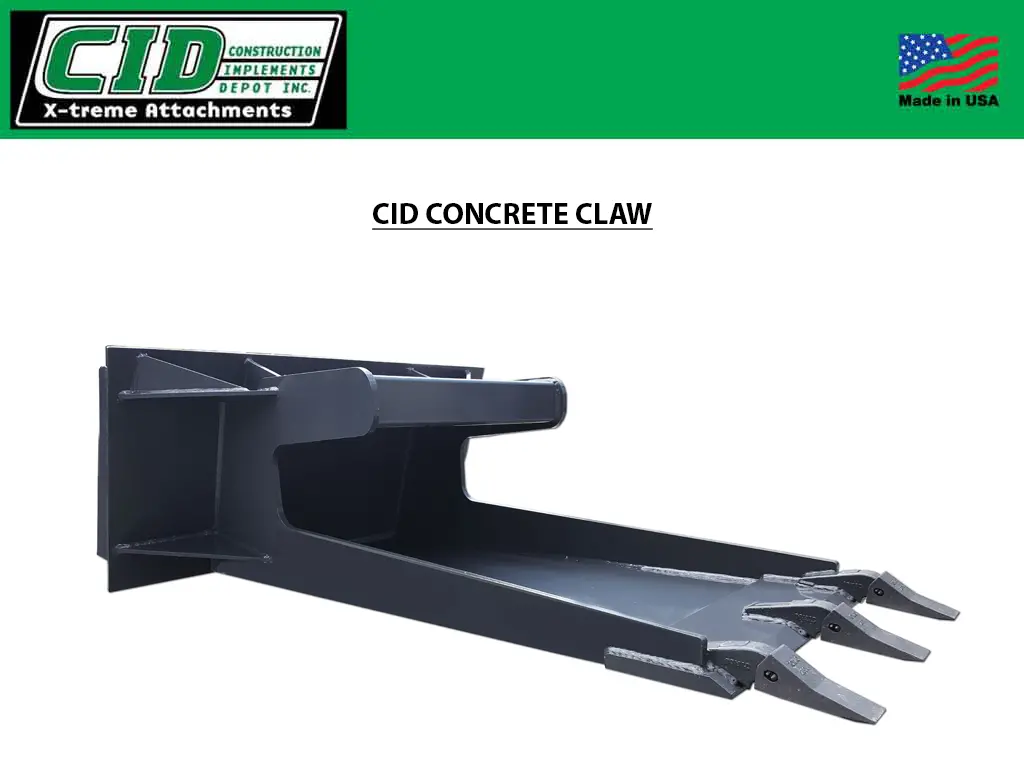 Cid Concrete Claws For Skid Steers 1
