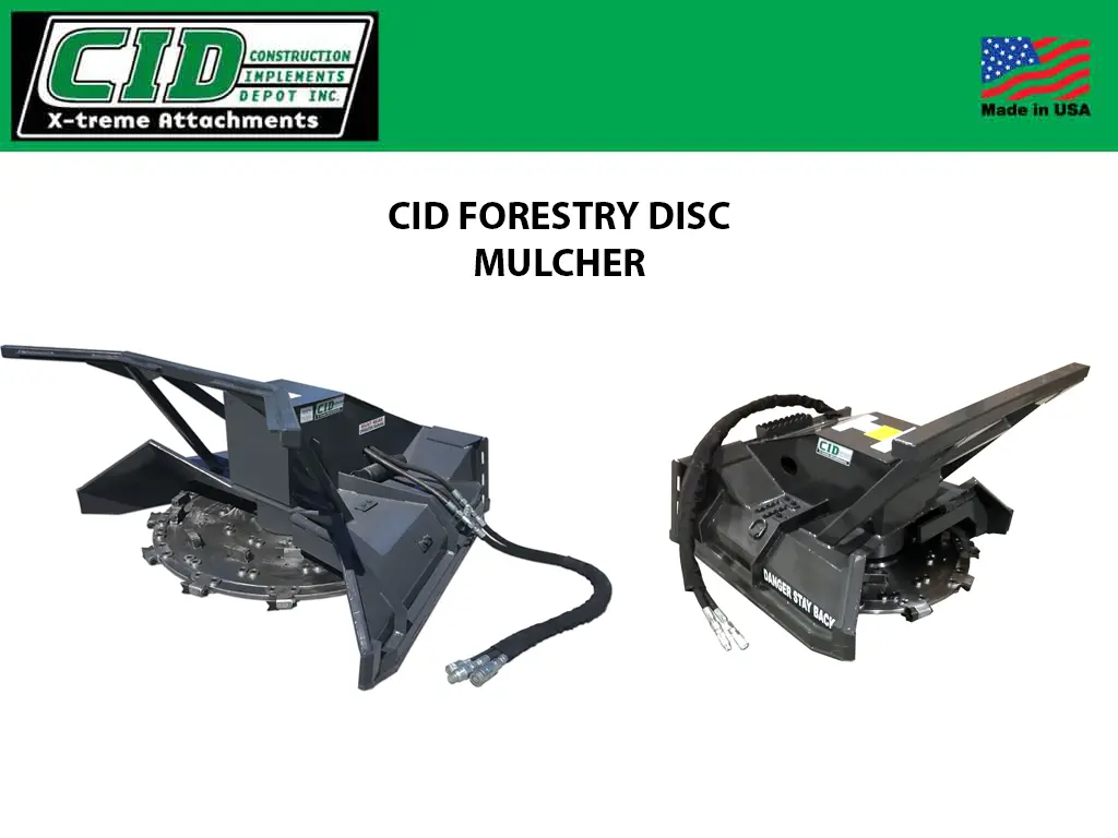 Cid Forestry Disc Mulcher For Skid Steers 1