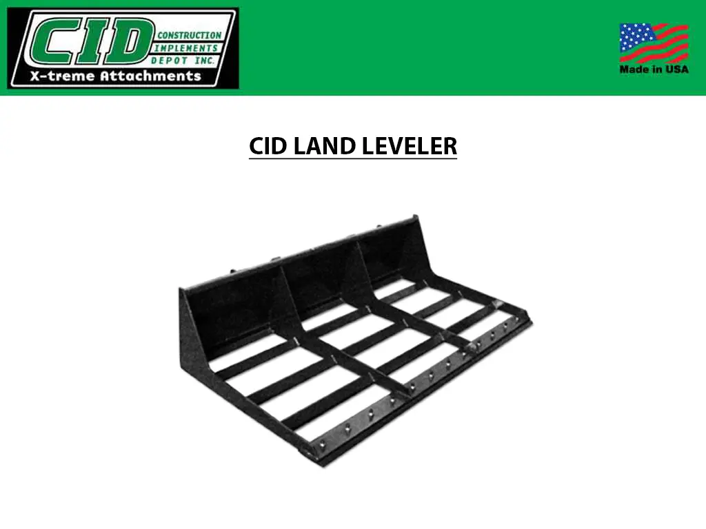 Cid Land Leveler For Skid Steers 1