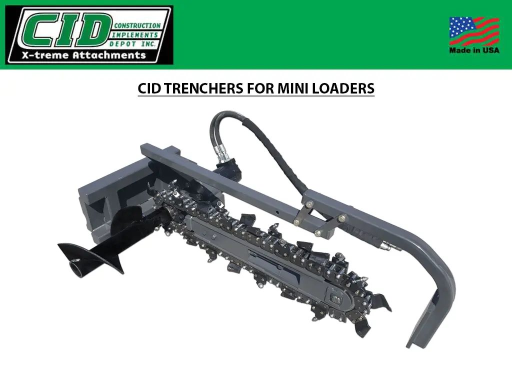 Cid Trenchers For Mini Loaders 1