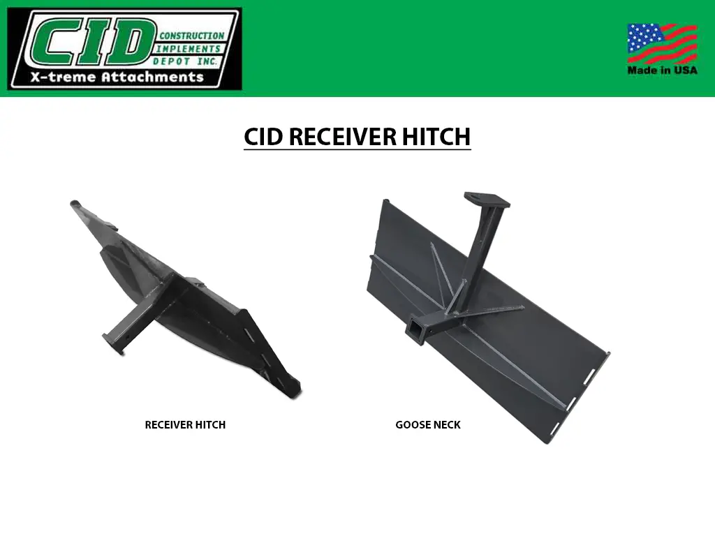 Cid Receiver Hitch For Skid Steers 1
